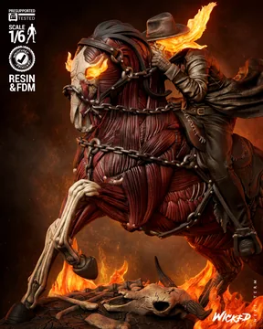 Ghost Rider Billy Sculpture thumbnail 6
