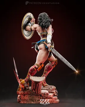 Wonder Woman Sculpture thumbnail 5
