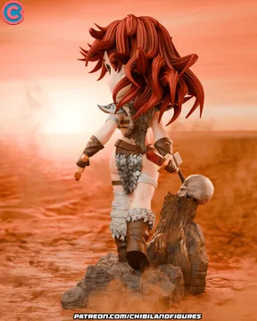 RedSonja Chibi thumbnail 4