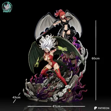 Erza x Mirajane Diorama thumbnail 6