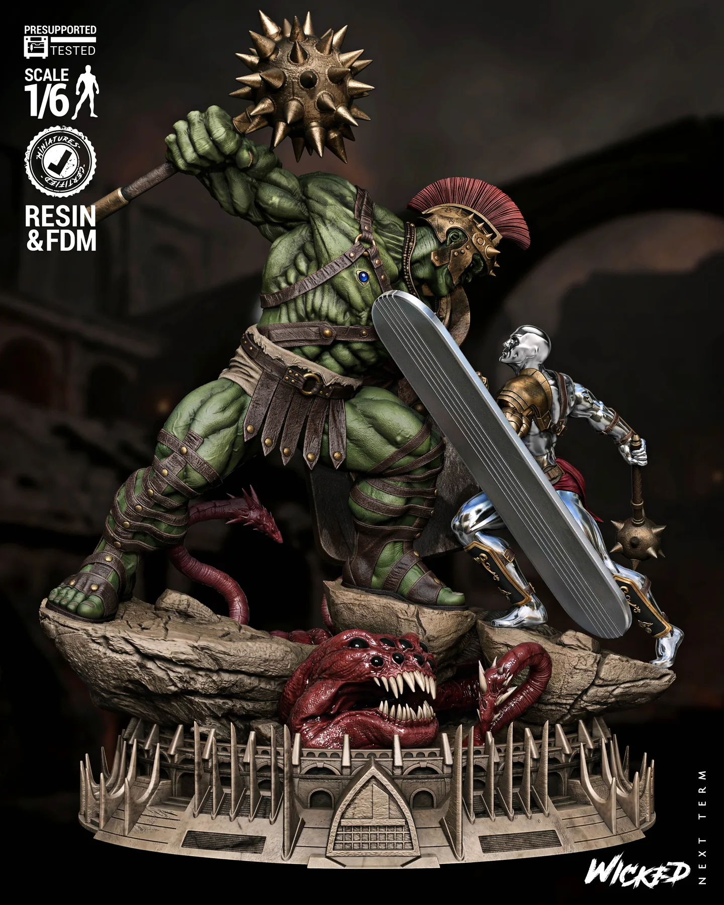Hulk Diorama