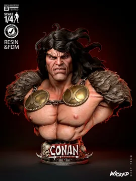 Conan The Barbarian Bust thumbnail 1