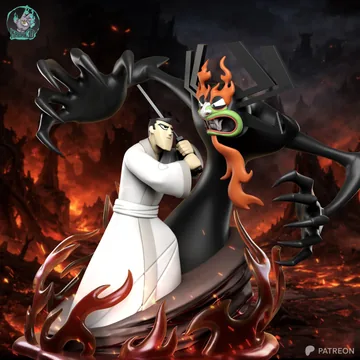 Jack & Aku Sculpture thumbnail 1