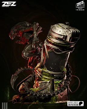 Xenomorph Sculpture thumbnail 4