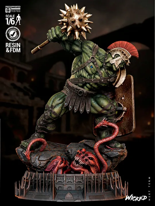 Planet Hulk Sculpture