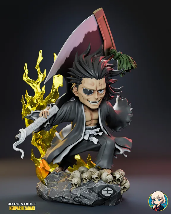 Kenpachi Zaraki Chibi