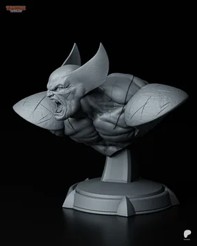 Wolverine Bust thumbnail 2