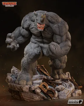 Rhino Sculpture thumbnail 4