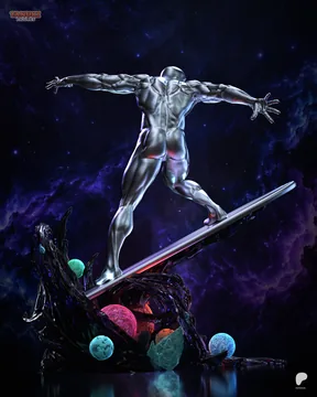 Silver Surfer Sculpture thumbnail 3
