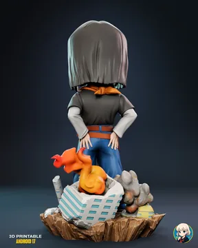 Android 17 Chibi thumbnail 4