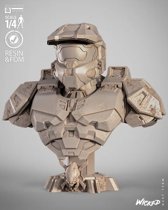 Master Chief Bust