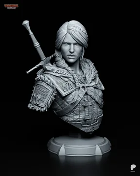 Ciri Bust thumbnail 2