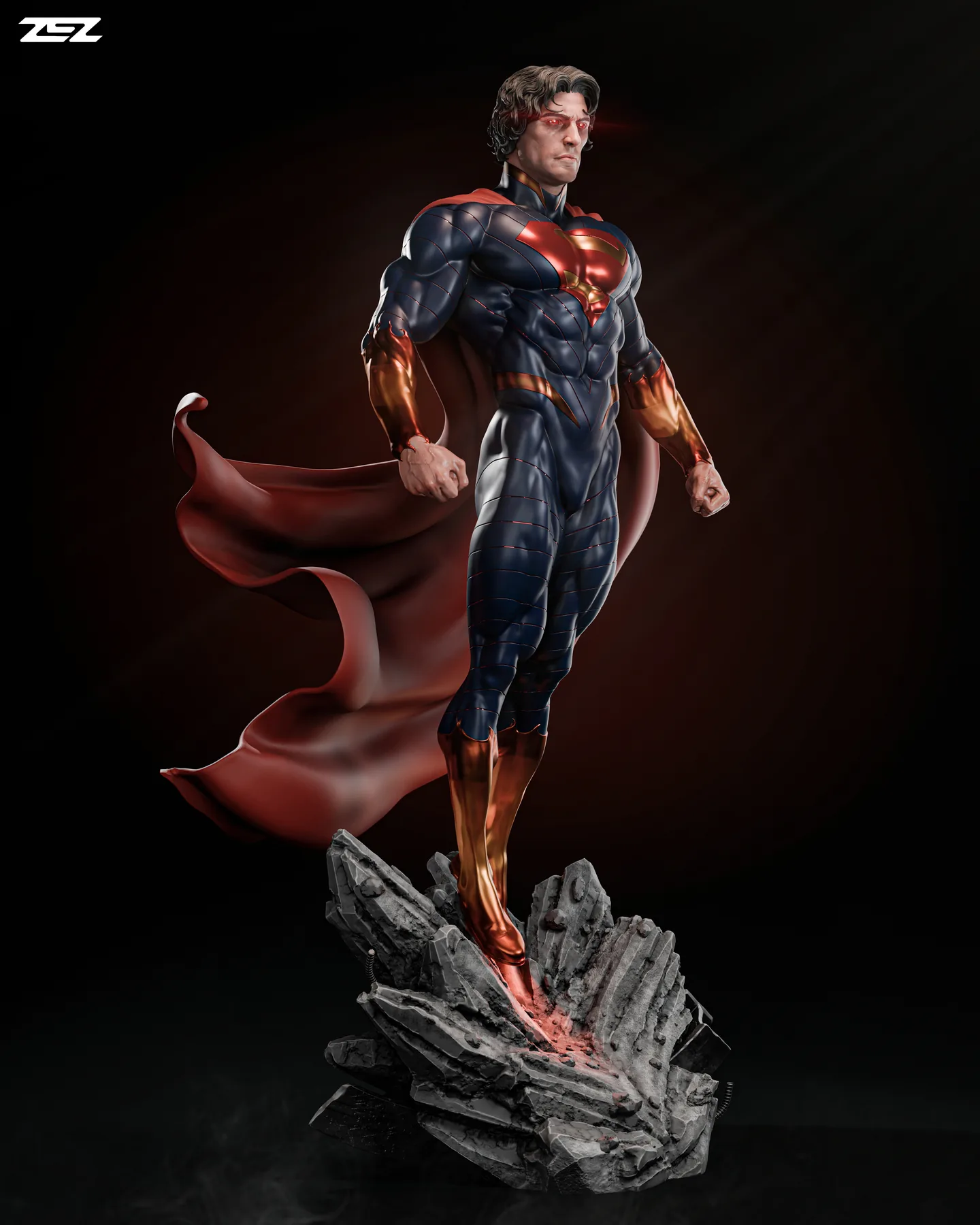 Absolute Superman Sculpture