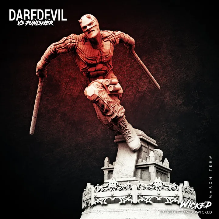 Daredevil Sculpture
