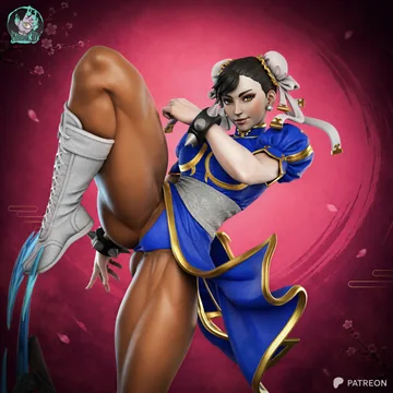 Chun-Li Sculpture thumbnail 1