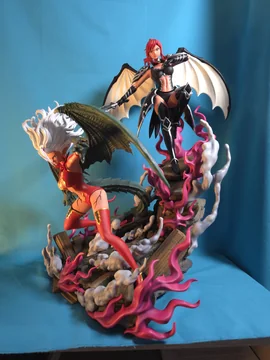 Erza x Mirajane Diorama thumbnail 9