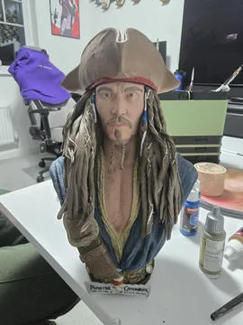 Jack Sparrow Bust thumbnail 1