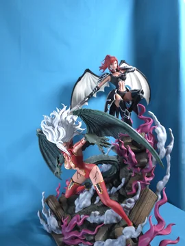 Erza x Mirajane Diorama thumbnail 4