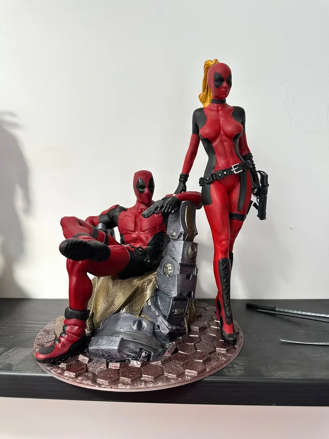 Deadpool Sculpture