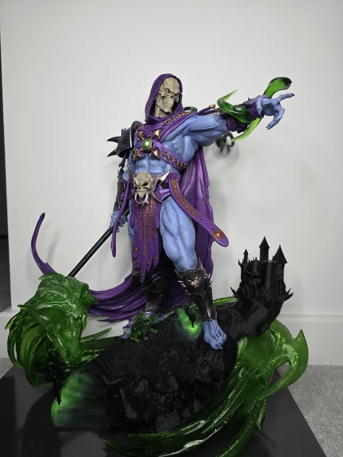 Skeletor Sculpture
