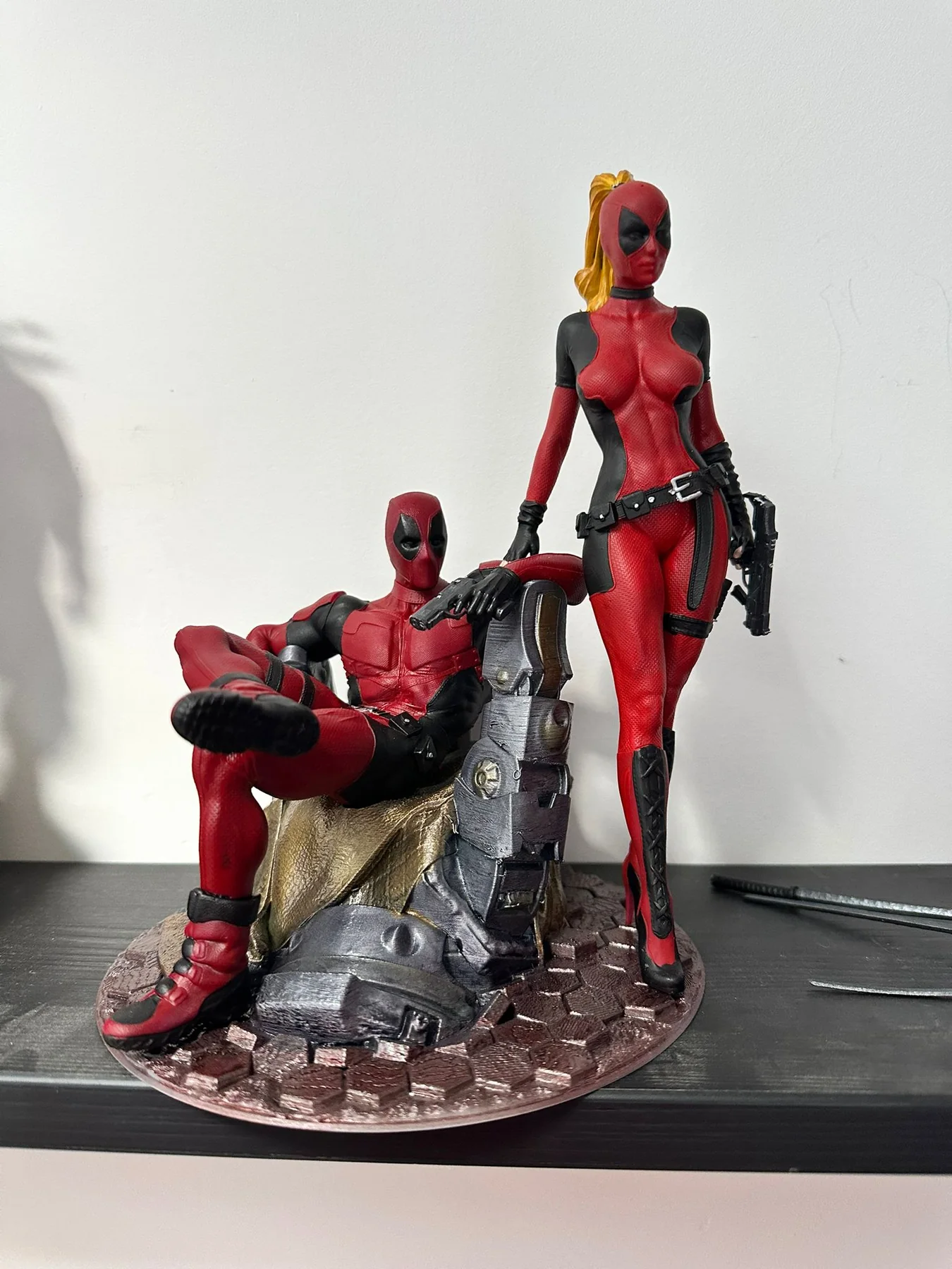 Deadpool Sculpture